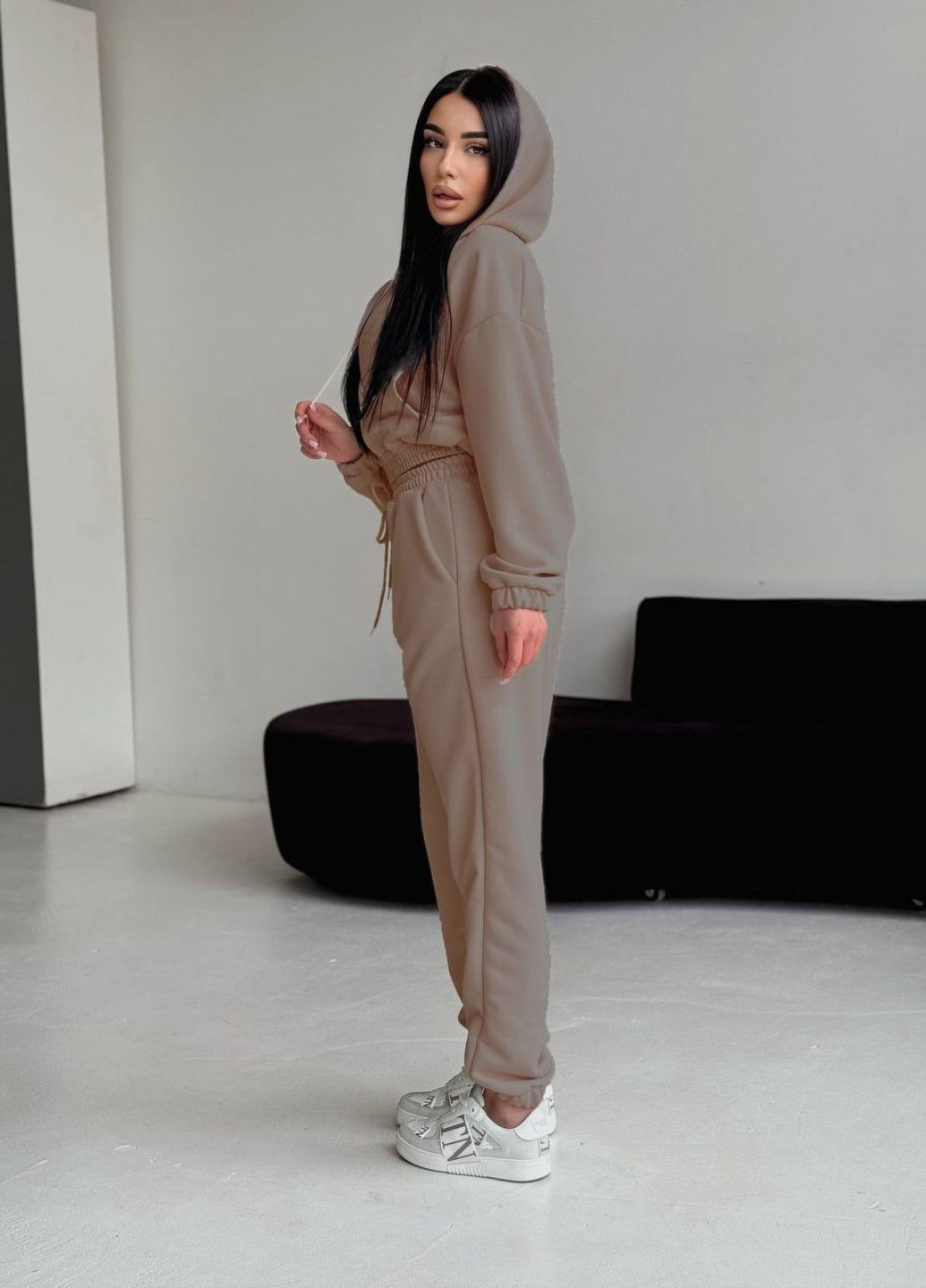 Костюм-двойка: укороченное соп худые и джогеры Tik-Tak (329958852)