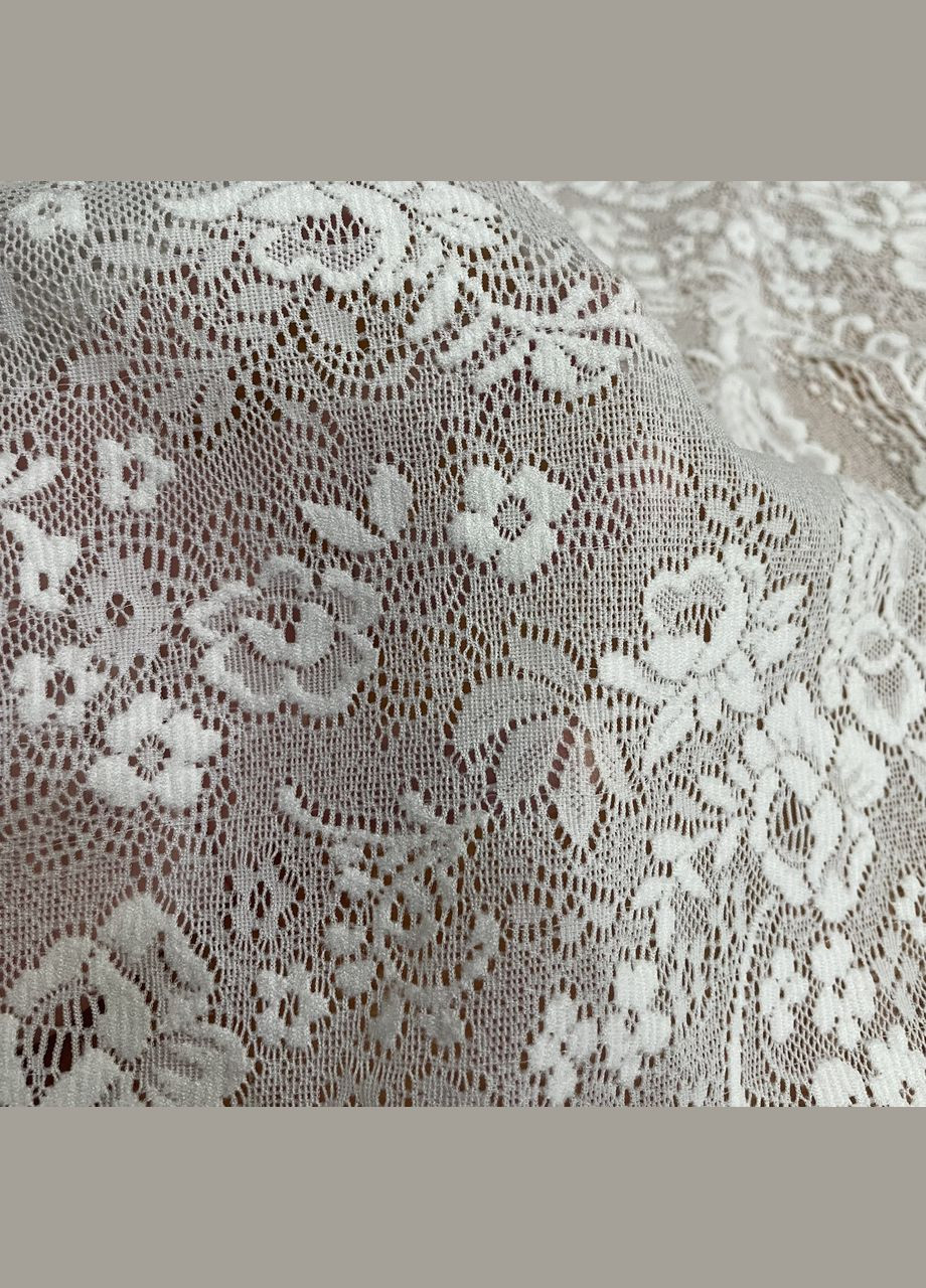 Ткань кружево гипюр стрейч масляный пог. м. No Brand (329744106)