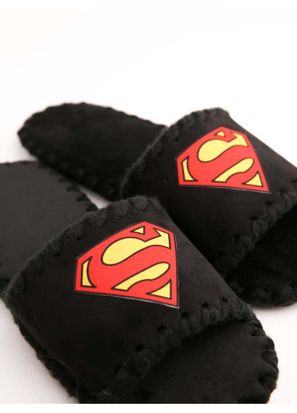 Черные домашние тапочки Family Story