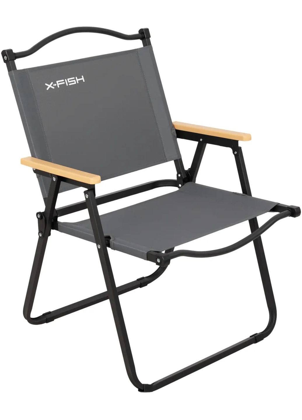 Крісло Camp Comfort 75х47х39cm Grey X-Fish (368558815)