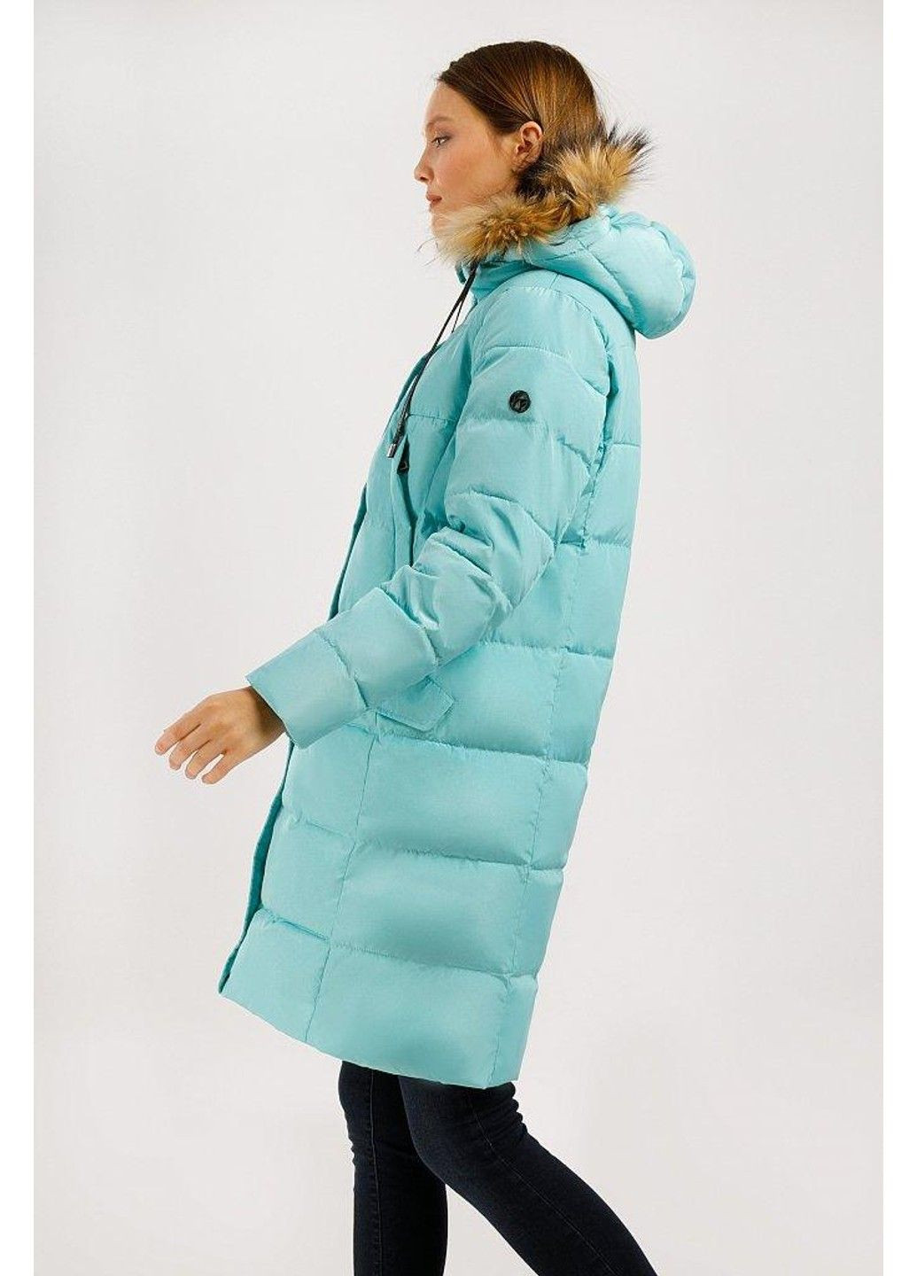 Бірюзова зимня зимова куртка w19-11029-136 Finn Flare