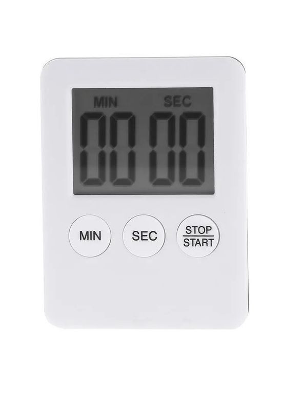 Таймер (секундомер) для приготовления кофе с магнитом Белый (R-14118-VS) No Brand (303348611)