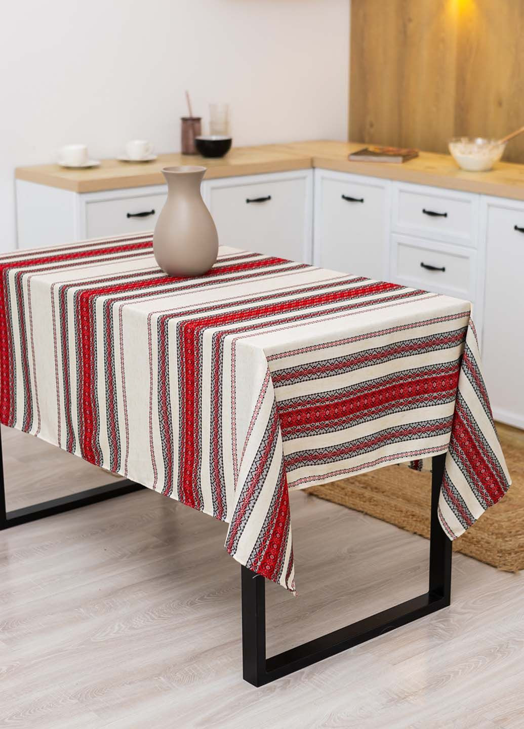 Скатерть вышитая с украинским орнаментом 3.0м х 1.5м (кет1130) Homedec - (322057068)