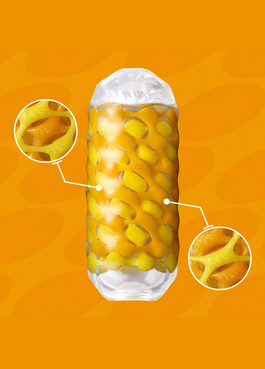 Мастурбатор ARTE WEAVE с плотными вставками для стимуляции, плетеная текстура. Tenga (369948215)