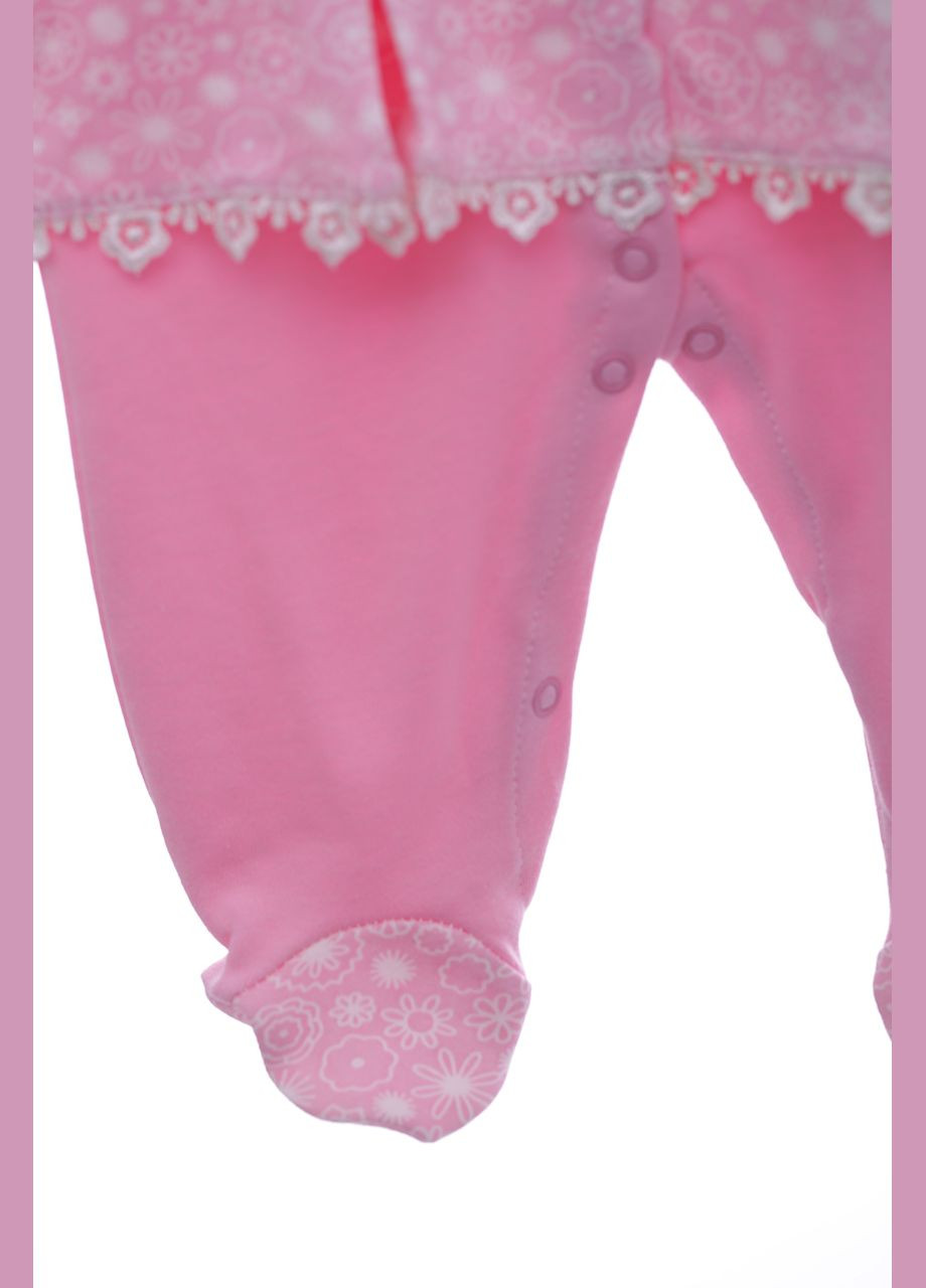 Чоловічок з шапкою для дівчинки трикотажний Їжачок рожевий 74 см (37098) BABYKROHA (297198151)