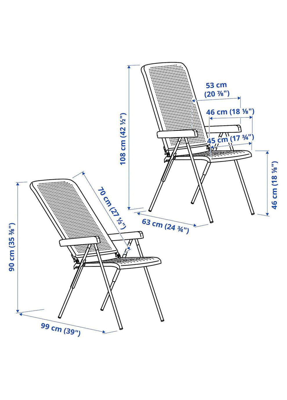 Стіл+4 розкладних стільці ІКЕА TORPARO 130 см (s29494869) IKEA (278407733)