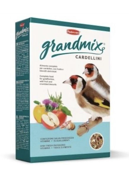 Основной корм GrMix cardellini для щеглов 350г (8001254006574) Padovan (364359617)