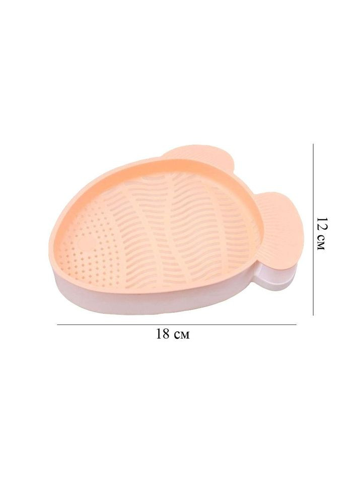 Лоток для гидропонного выращивания микрозелени и рассады рыбка бело-розовый (NR0138_1) No Brand (303898410)