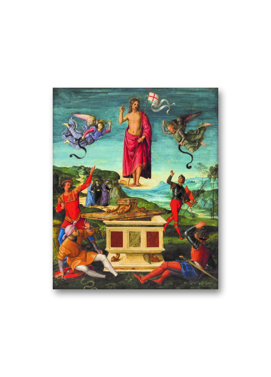 Печать на холсте Воскресения Христа Рафаэль Санти 50x70 No Brand (346495419)