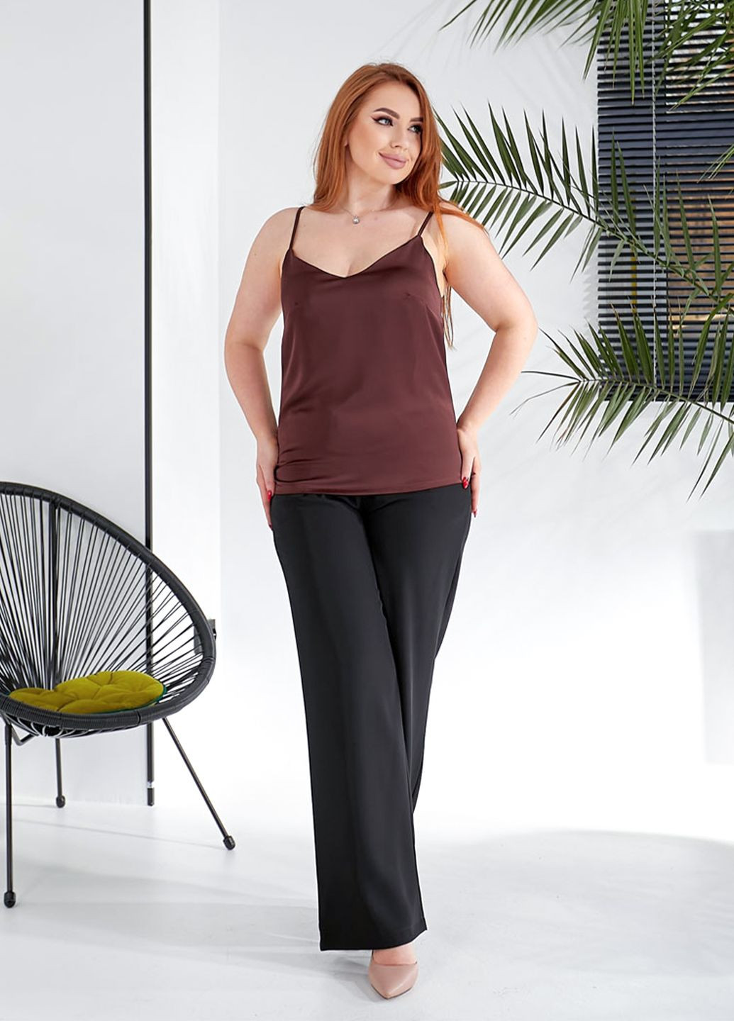 Майка женская из сатина No Brand — 324883041