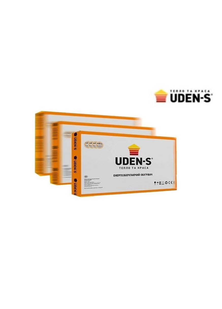 Металлокерамическая Инфракрасная панель UDEN 1000 Универсал Белая 1200х594х14(35) мм + Встроенный UDEN-S (307824670)