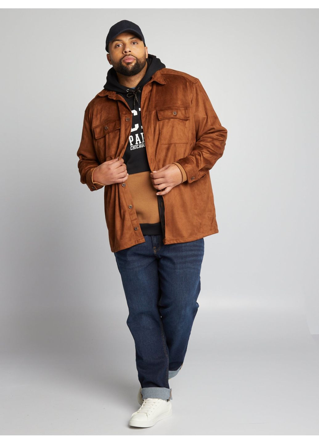 Куртка-сорочка,коричневий, Kiabi (356172625)