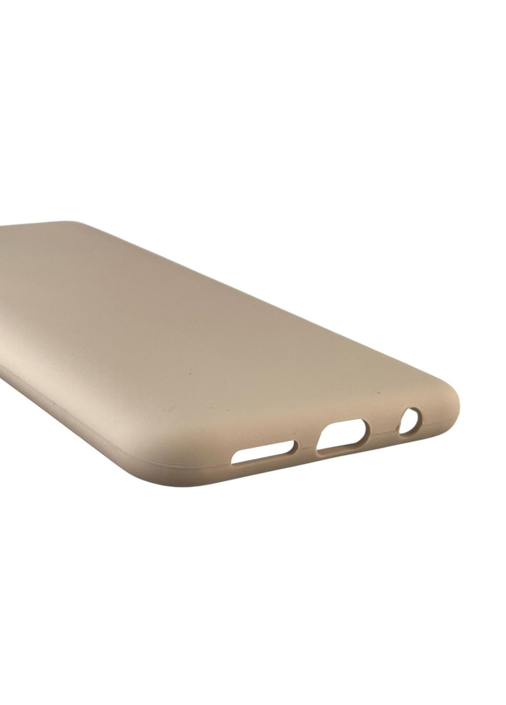 Чехол для Galaxy A50s (SM-A507F) силиконовый с микрофиброй нескользящий на самсунг а50с пудровый Samsung (366389096)