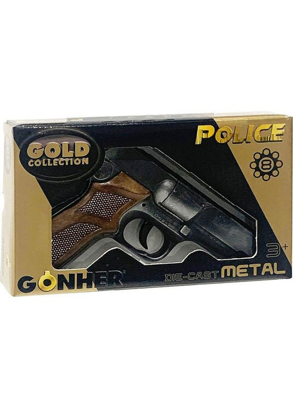 Пистолет полицейский 8-зарядный 125/1 Gonher (335056469)