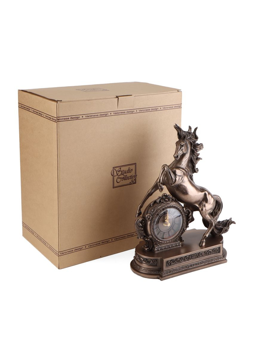 Годинник Благородний кінь 32см VERONESE ELISEY (366889187)