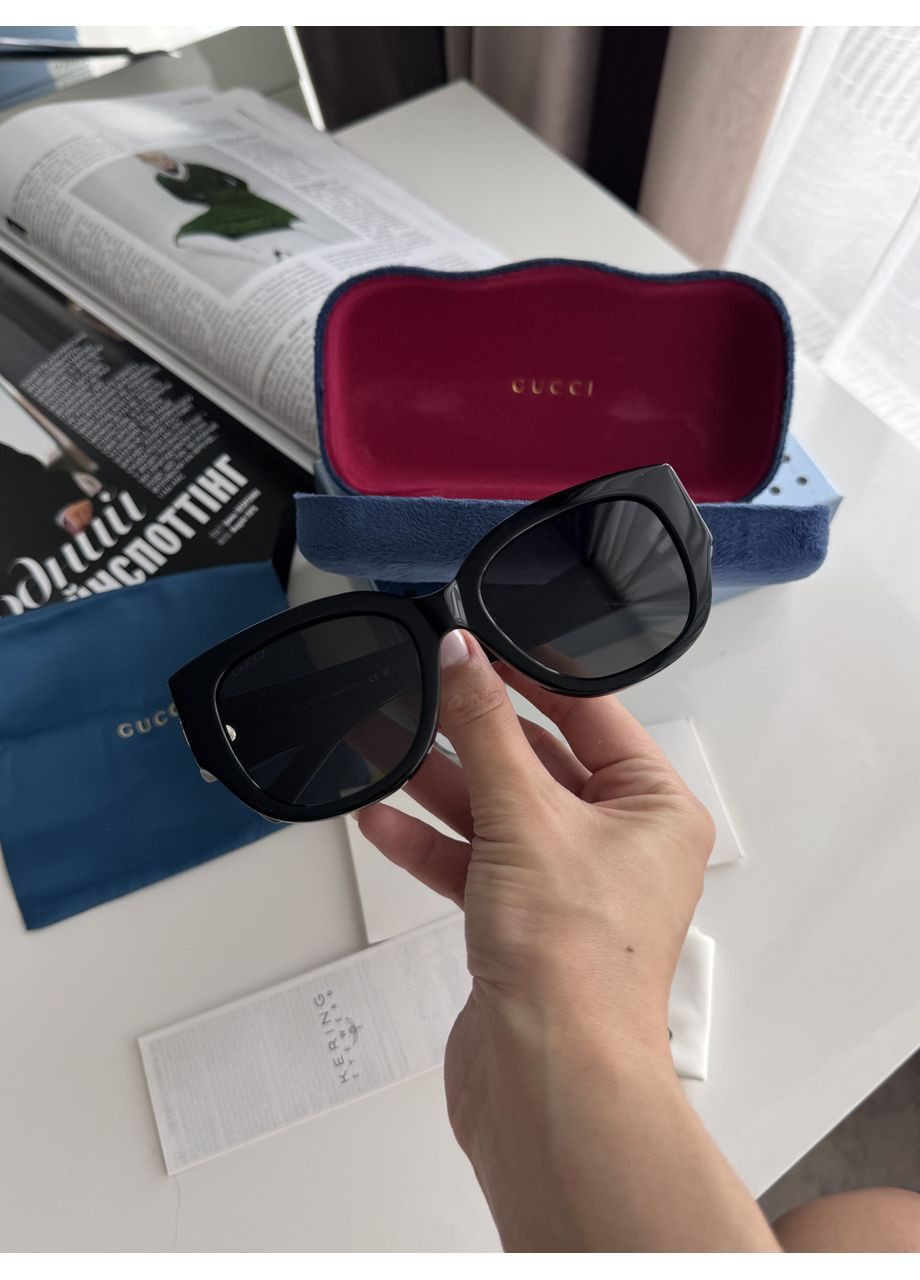 Окуляри Black/Gold GG1599SA 001 No Brand (365783197)