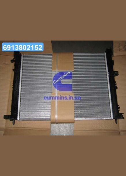 Радиатор охлаждения двигателя Dokker 1.2 i +/+ AC 11/12- (AVA) DAA2008 AVA Cooling (366300216)