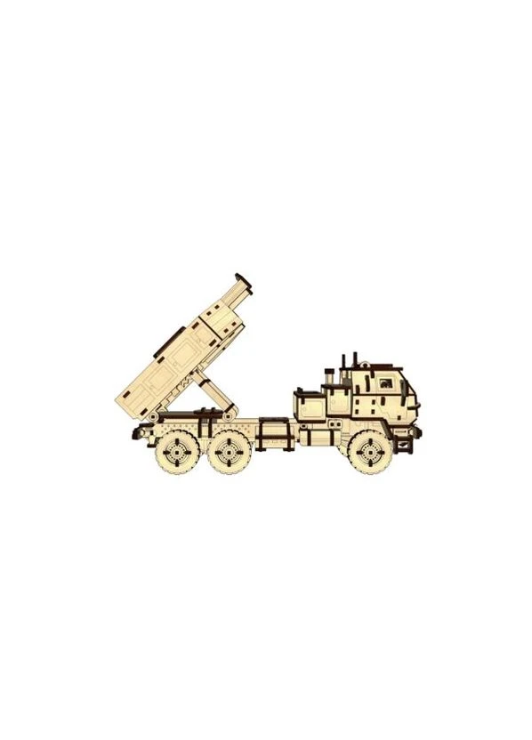 3D пазлы деревянный конструктор HIMARS (UPZ-004) Pazly (388373279)