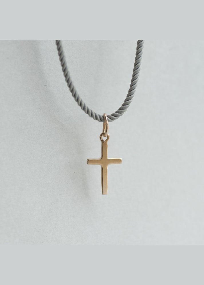 Золотий маленький хрестик п02971 Oniks (264022402)