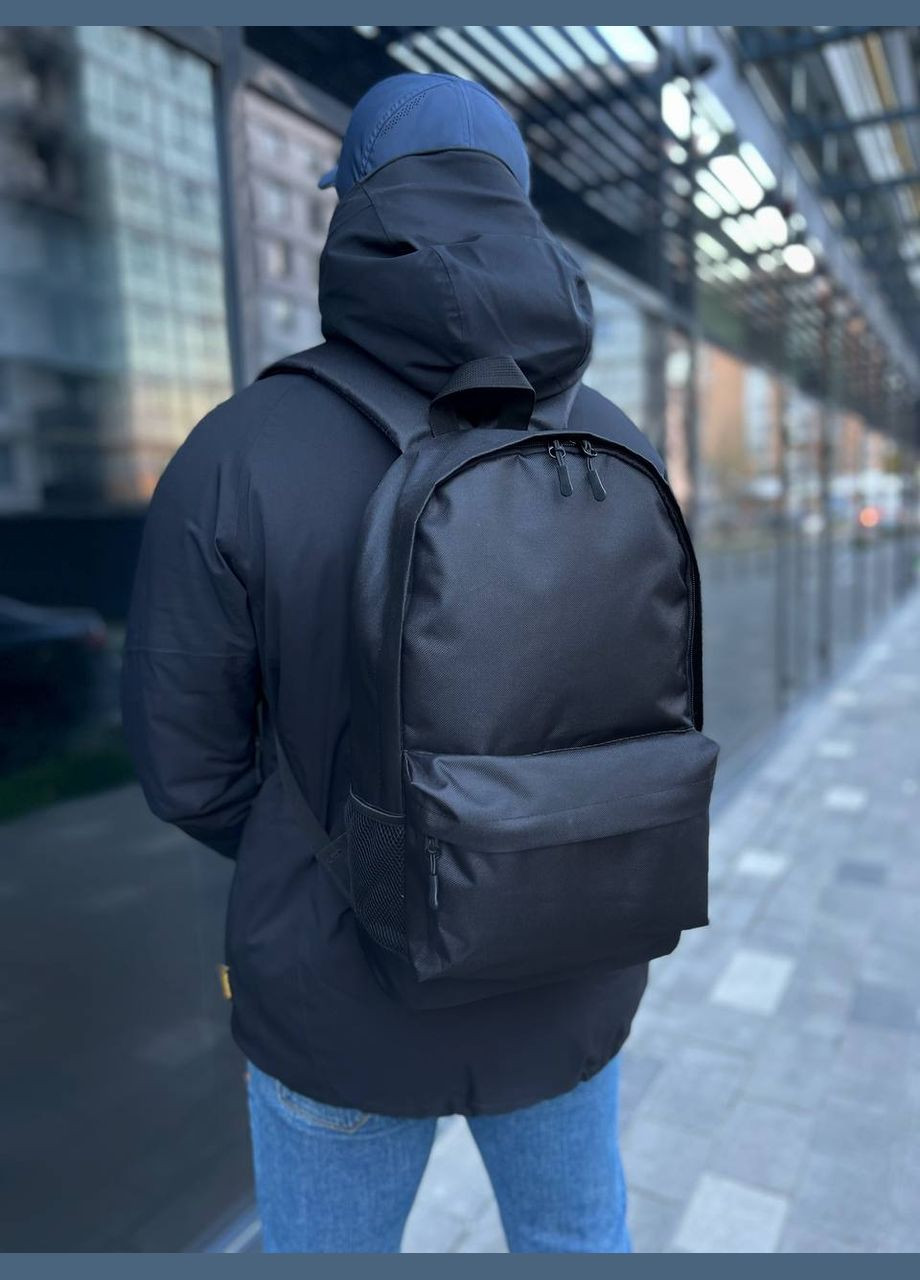 Рюкзак міський з тканини чорний No Brand Рюкзак (340459554)