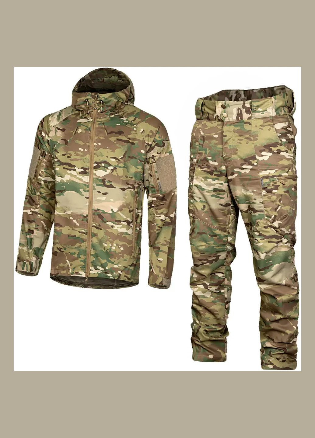Комбінований демісезонний костюм cm talker 3.0 twill camo Camotec