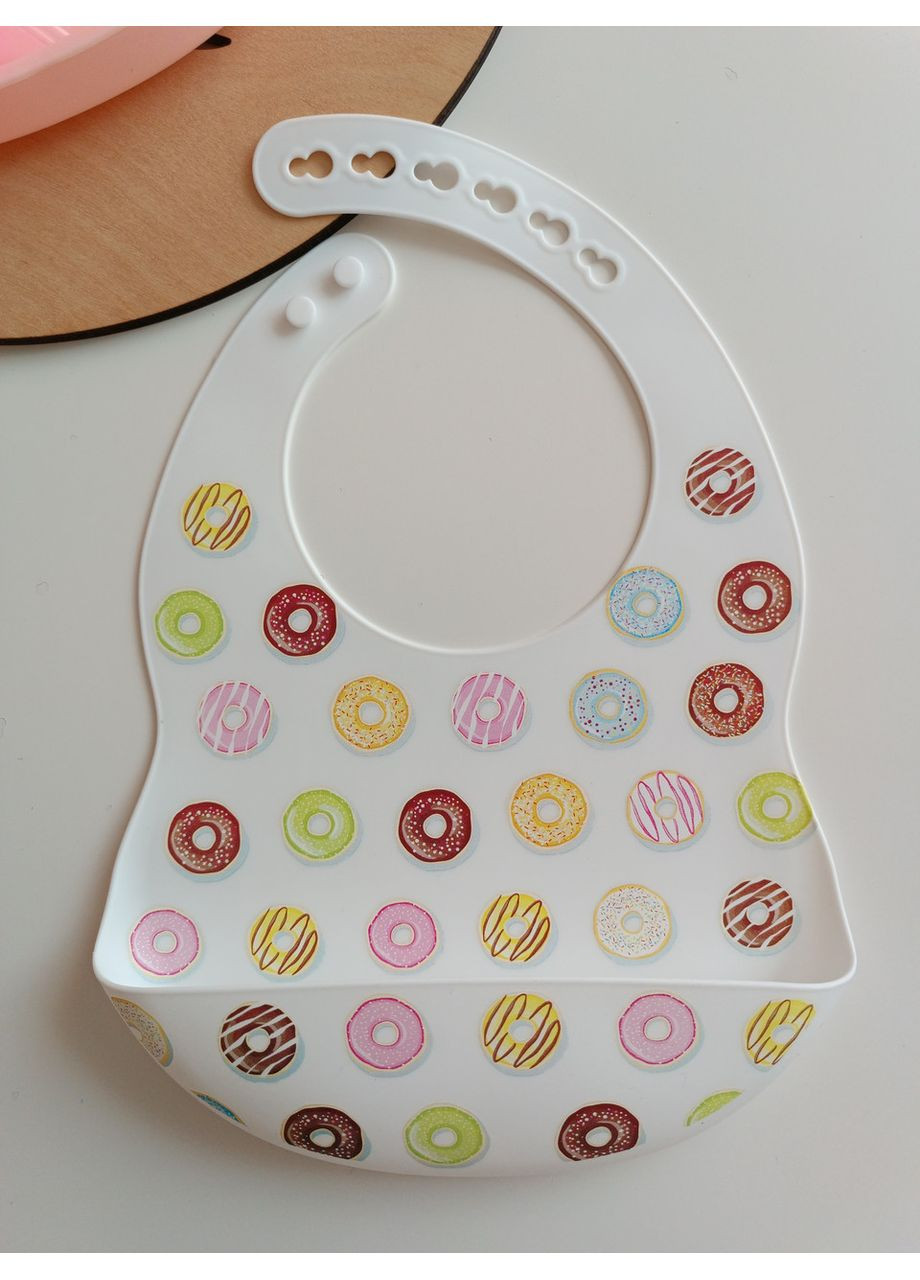 Набор детской посуды для первого прикорма для девочки кварц Пончики (0111) No Brand (368999857)