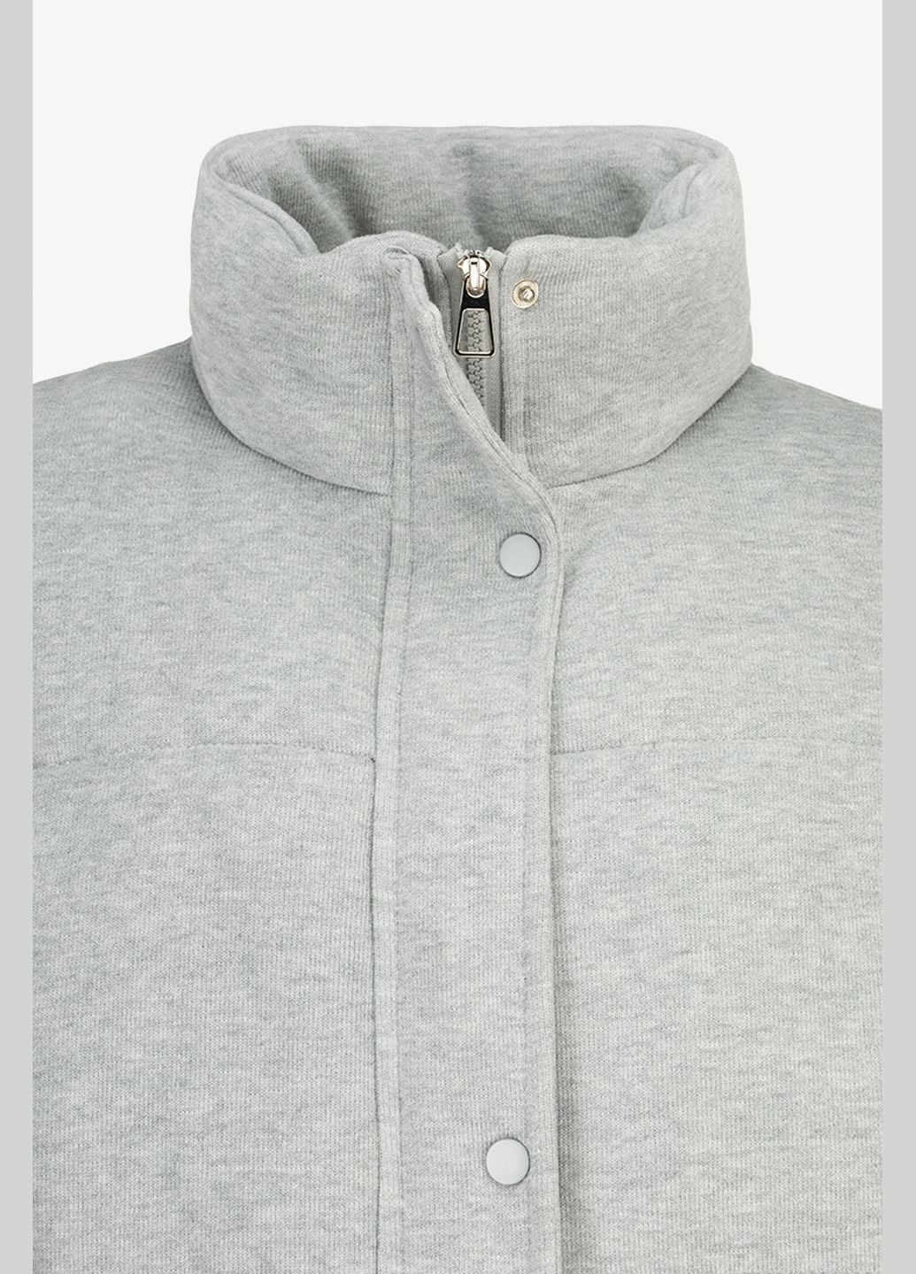 Жилет трикотажный однотонный женский 23778 Серый shop (2000990885845) On me (316537404)