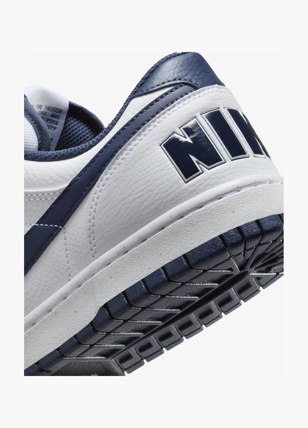 Білі кросівки чоловічі big low white 355152-140 Nike