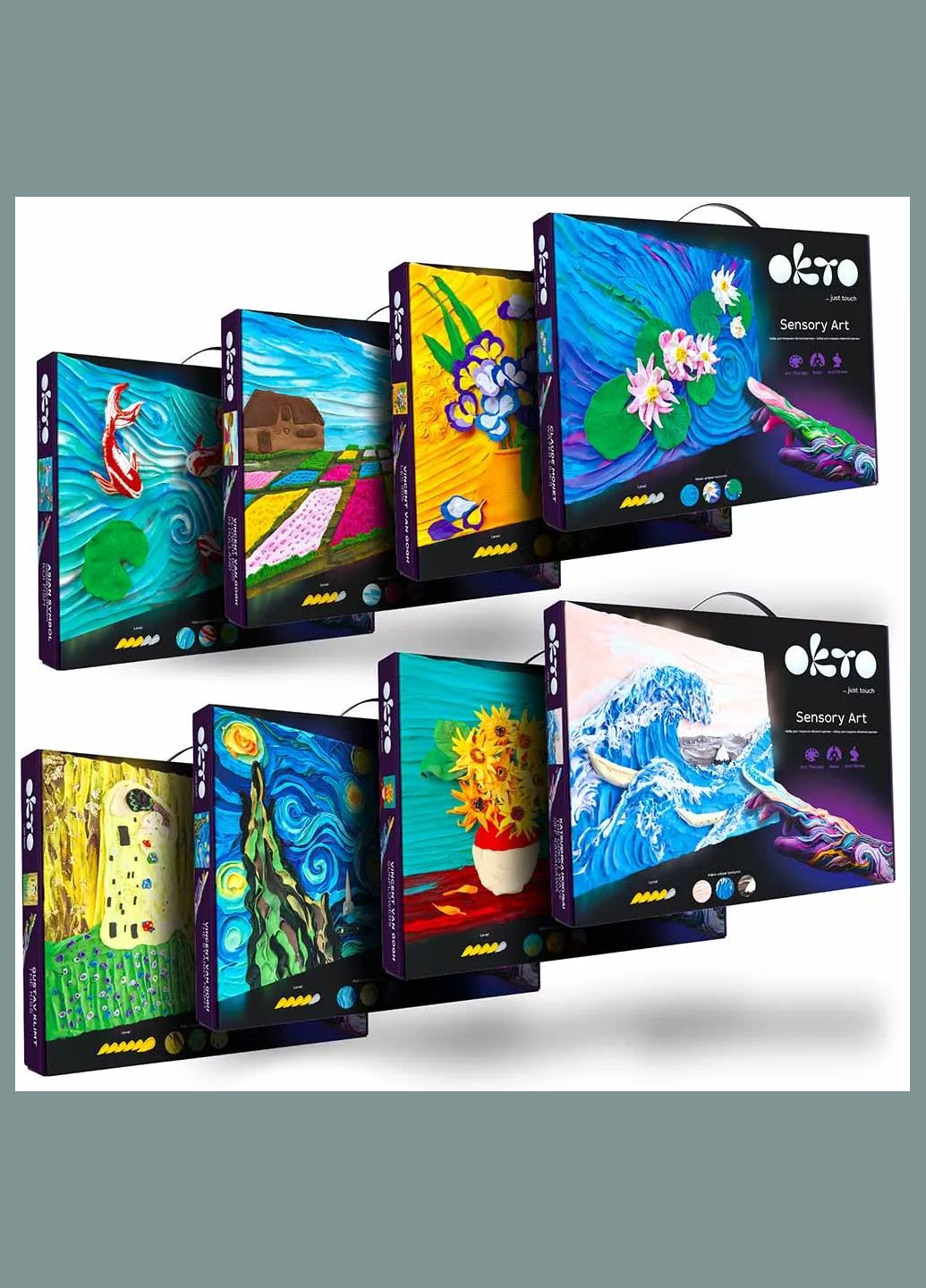 Набір для створення об'ємної картини Квітники в Голландії 30*40 см (10001) Okto (331708218)