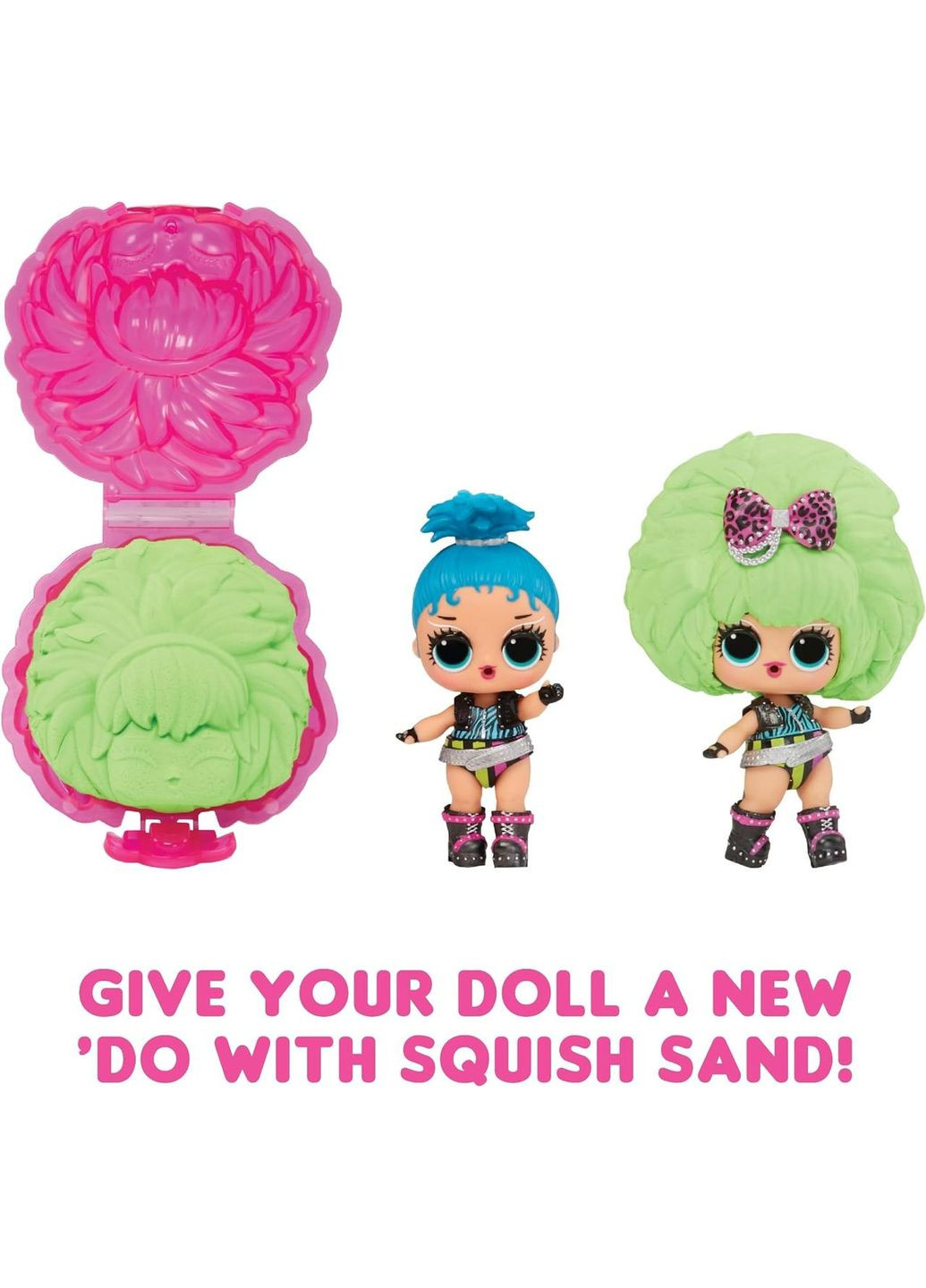 Ігровий набір Lol Surprise! Squish Bangs beauty Sand Magic Hair Tots- with Collectible Doll, Лол сквиш кукла лол L.O.L. Surprise! (323480764)