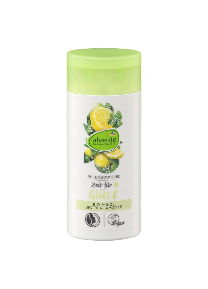 Гель для душу Naturkosmetik з органічною м’ятою та бергамотом 250 мл Alverde (368293430)