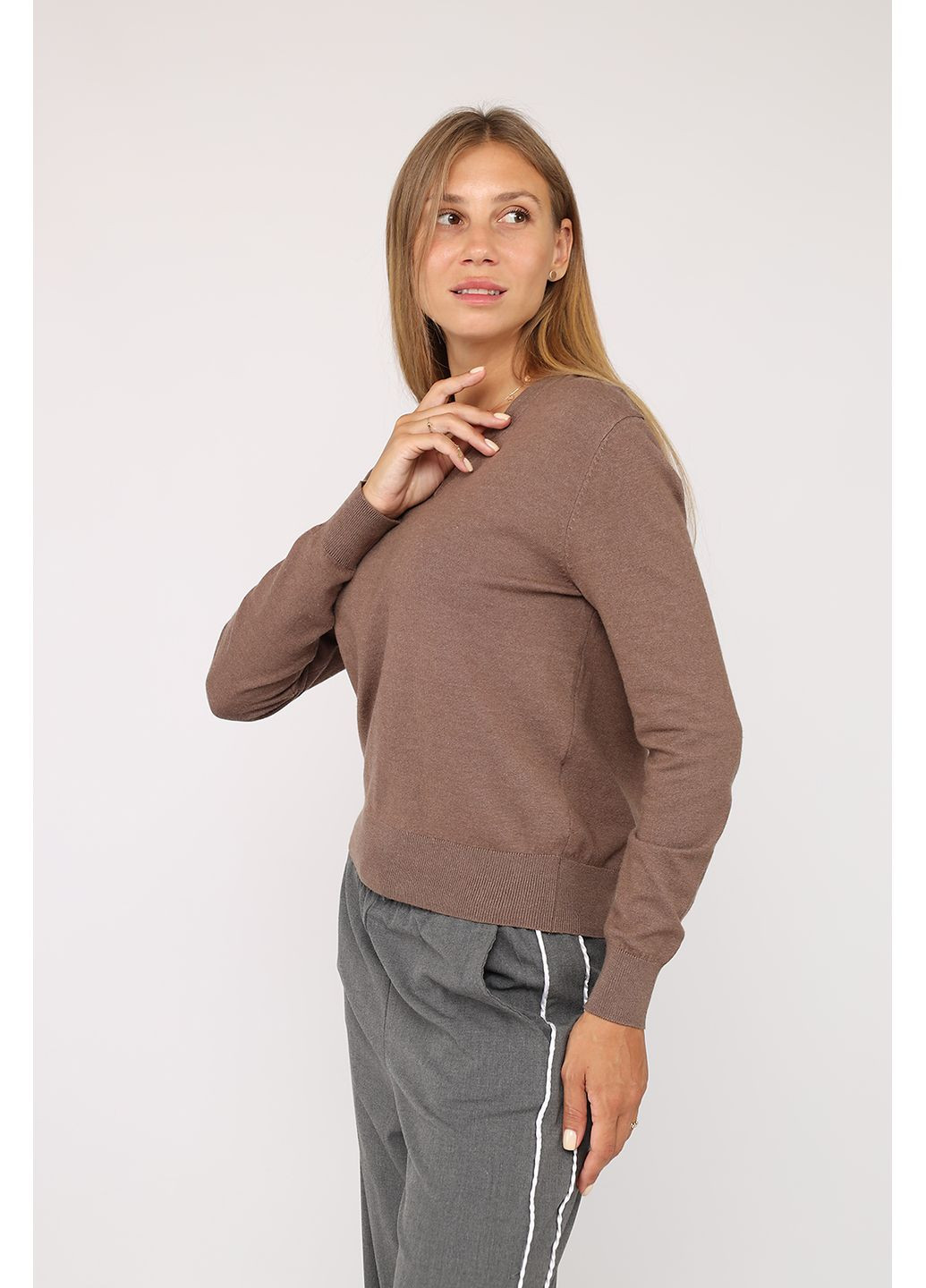 Пуловер женский цвет капучино ЦБ-00273141 Yuki (348838790)