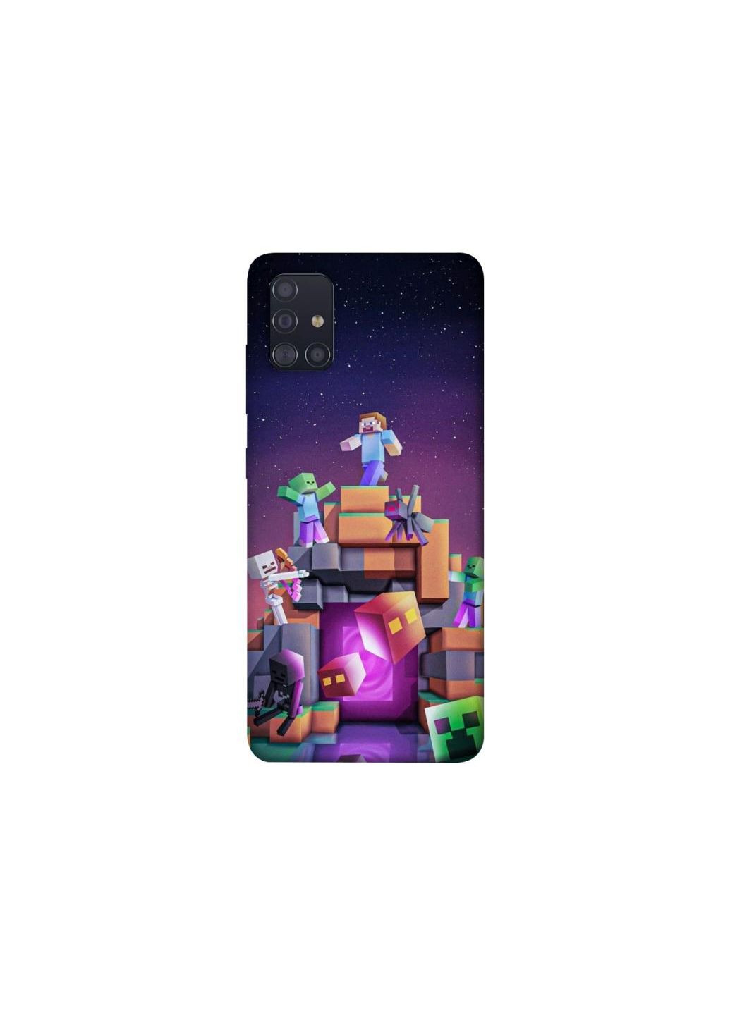 Чехол на Samsung Galaxy A51 Minecraft aesthetics Frontalka (353327222)