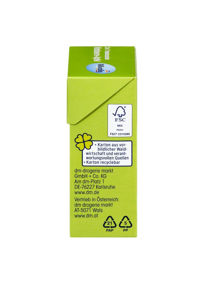 Декстроза Цукерки з виноградним цукром, яблуко-малина Traubenzucker 2in1, Himbeere-Apfel, 50 г, від DM Mivolis (360655002)