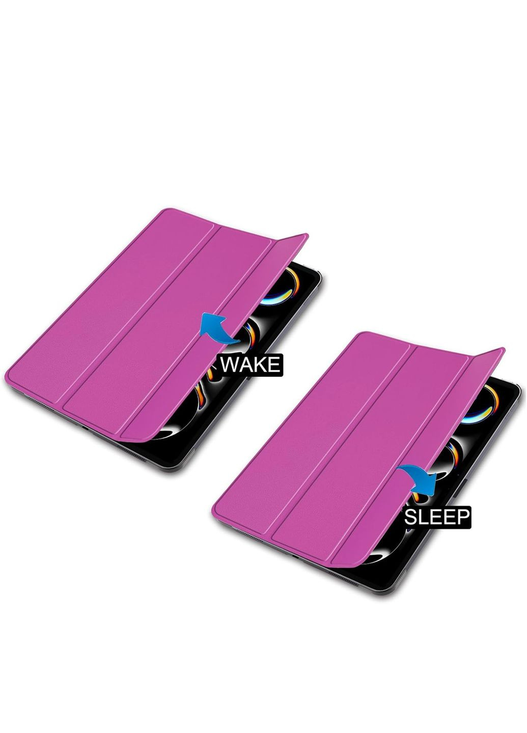 Чехол-книга Smart Case для Apple iPad Pro 13" M4 2024 Purple (711646) BeCover (351560005)