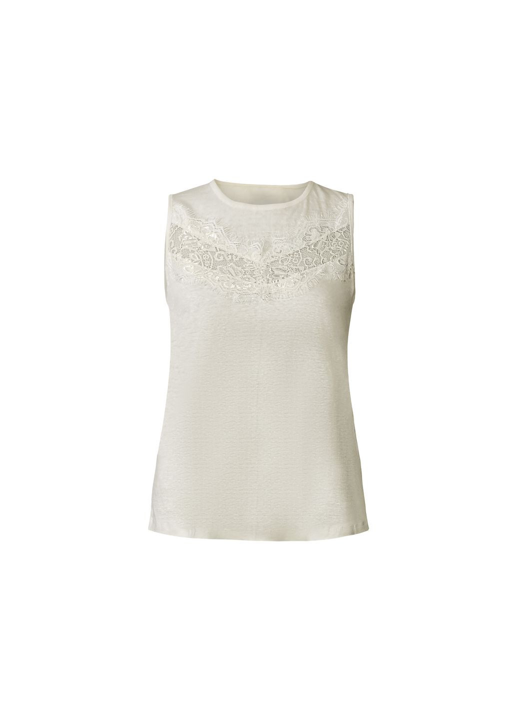 Топ из смеси льна и вискозы для женщины Lenzing EcoVero 408463 Esmara (322433866)