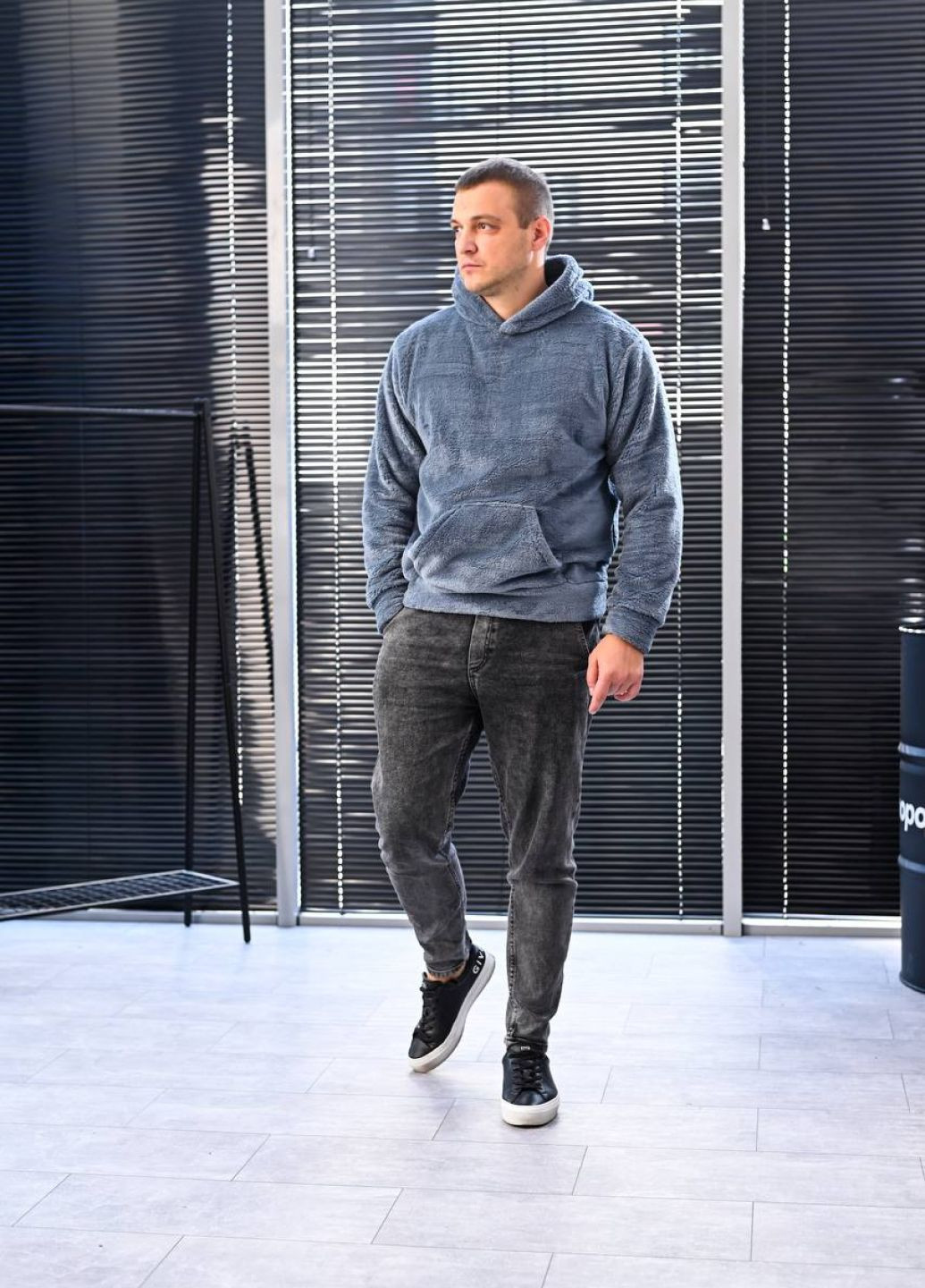 Унисекс худи на меху ShopnGo (304770721)