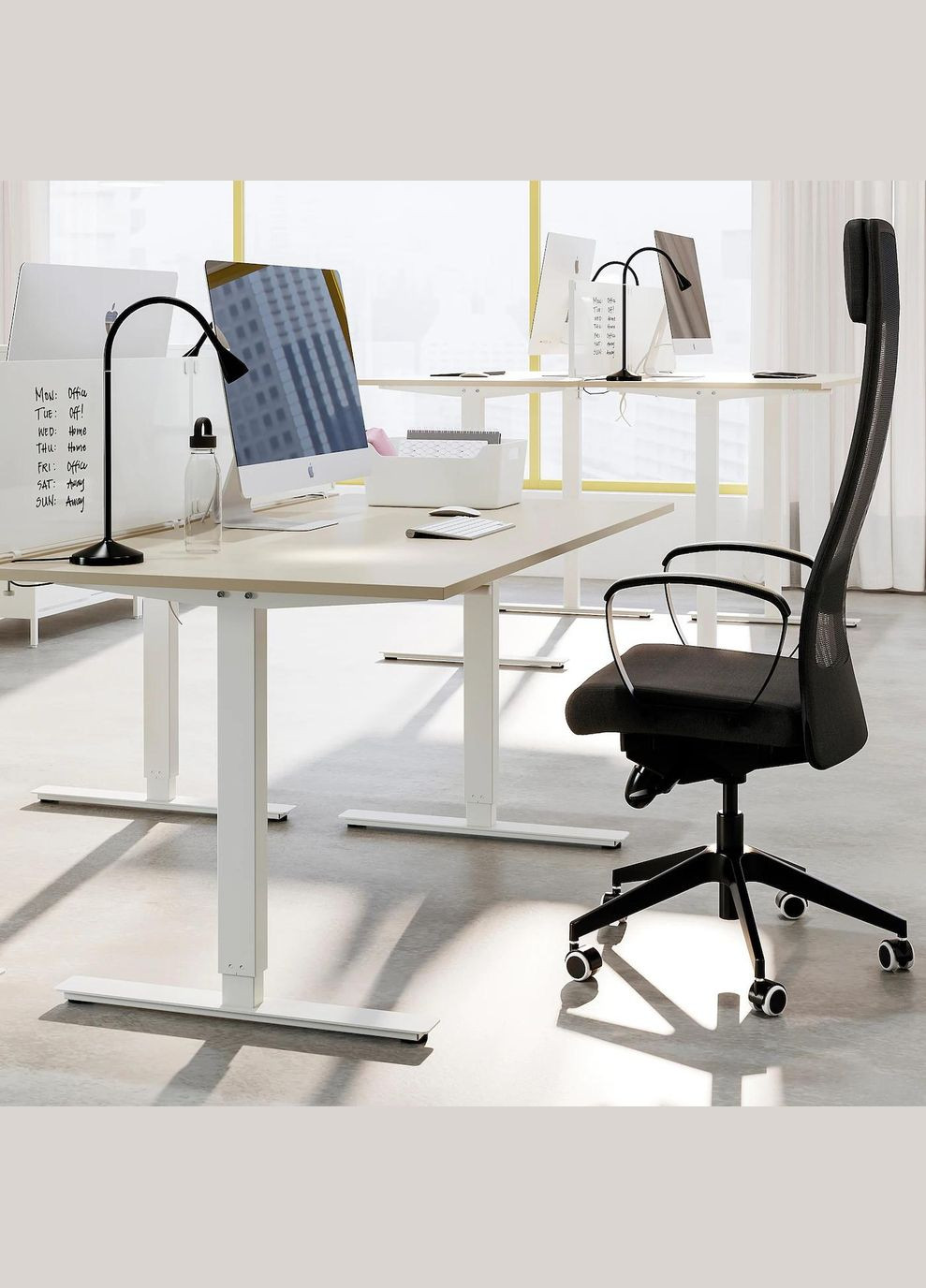 Регульований по висоті стіл ІКЕА TROTTEN 160х80 см (s29434130) IKEA (278407603)