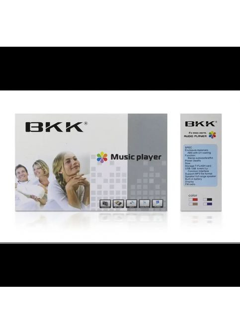 Радіоприймач з FM USB MicroSD BKK B872 радіо на акумуляторі Червоний No Brand (323486486)