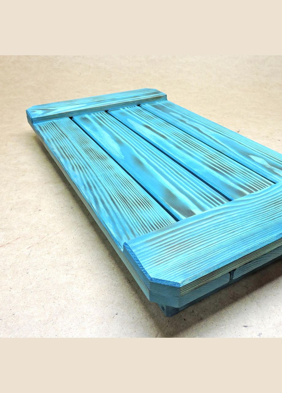 Столик-поднос для завтрака из дерева Огайо джинс (СТП-000899) No Brand (327867155)