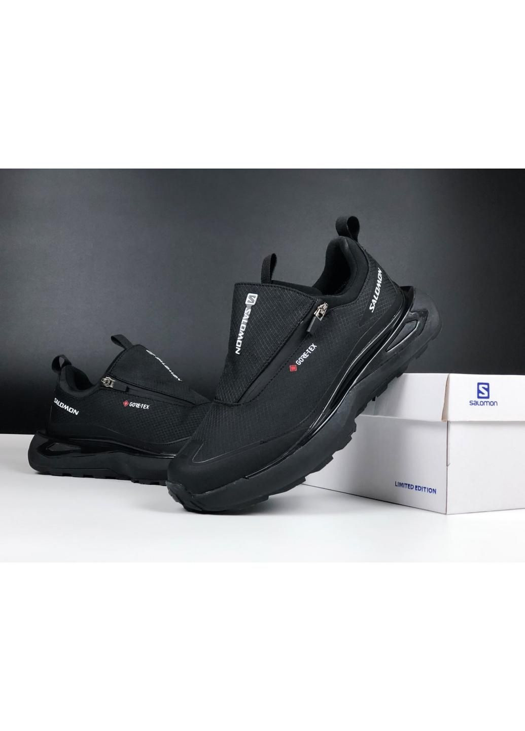 Чорні Осінні чорні термо чоловічі кросівки осінь\зима No Brand