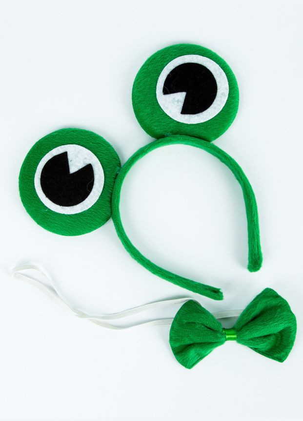 Карнавальний набір Жабка обруч метелик No Brand (342065206)