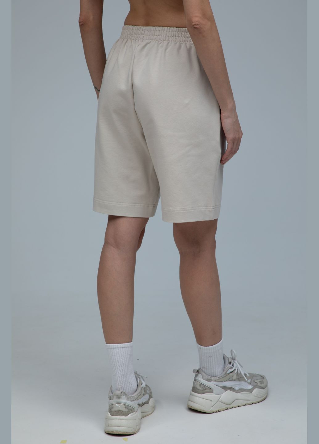 Шорты базовые бежевые женские RAY Basic (330027221)