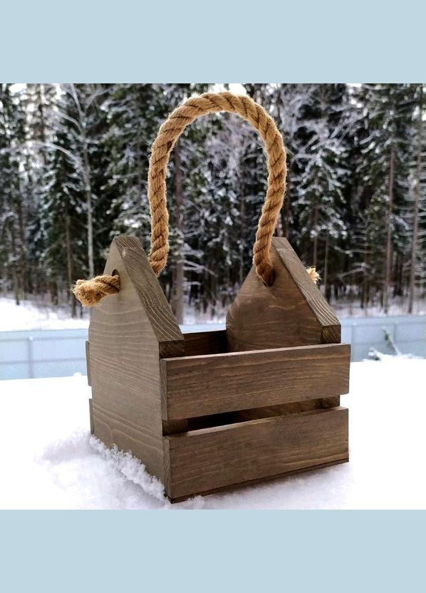 Интерьерный декоративный ящик из дерева Илит капучино (ЯИД-001809) No Brand (328076861)