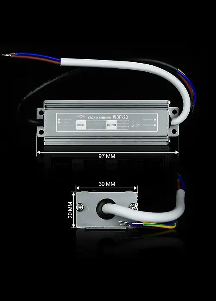 Блок питания BIOM DC12 20W WBP-20-12 1,7А герметичный Professional (362051716)