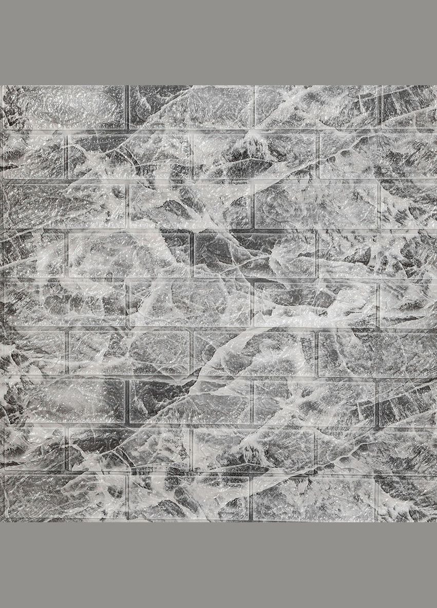 R061-2 Панель стеновая в рулоне 3D 700мм*3,08м*2мм мрамор черный (D) SW-00002536 No Brand (328578237)