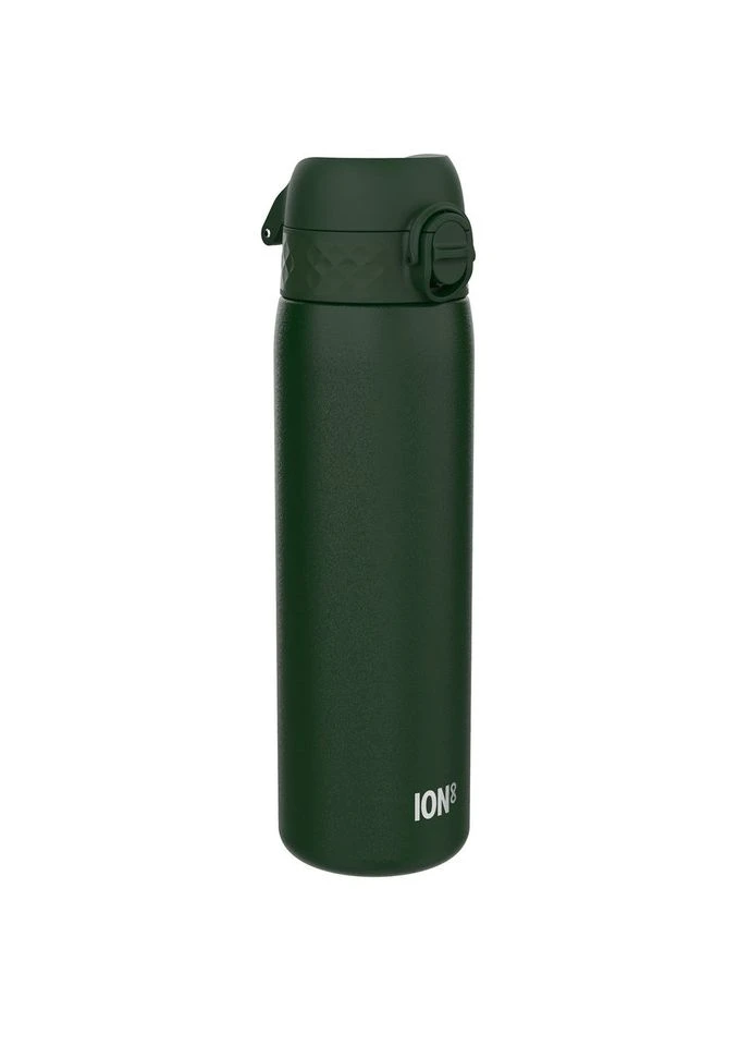 Оригінал! Пляшка для води металева вакуумна 500 мл. Vacuum Insulated, Dark Green ION8 (397581243)