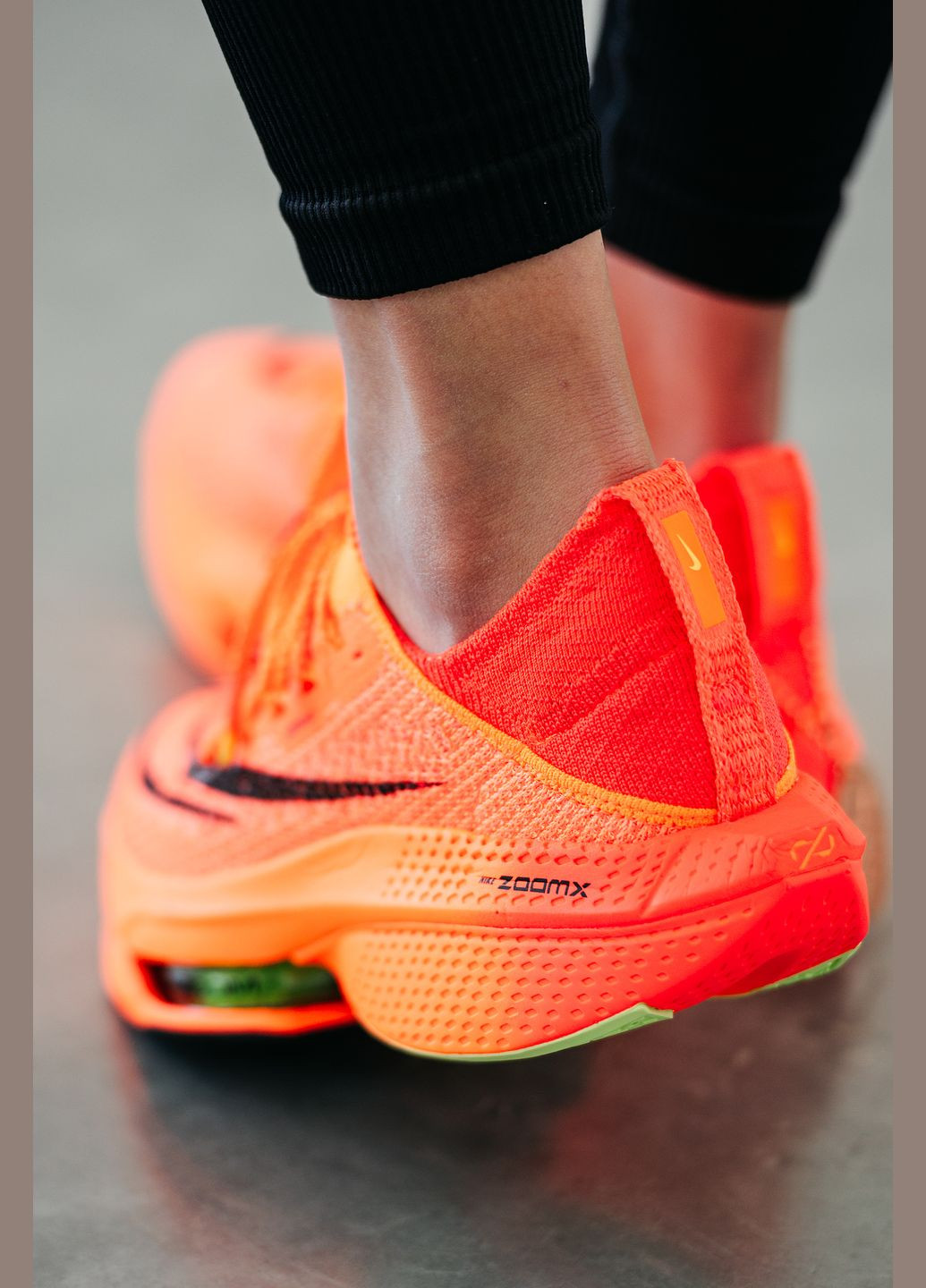 Оранжевые всесезонные кроссовки air zoom, вьетнам Nike Alphafly Orange