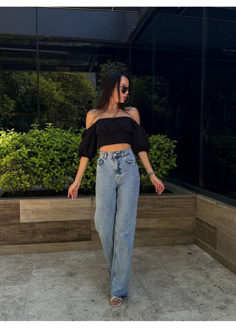 Женский топ с пышными рукавами Україна (352769293)