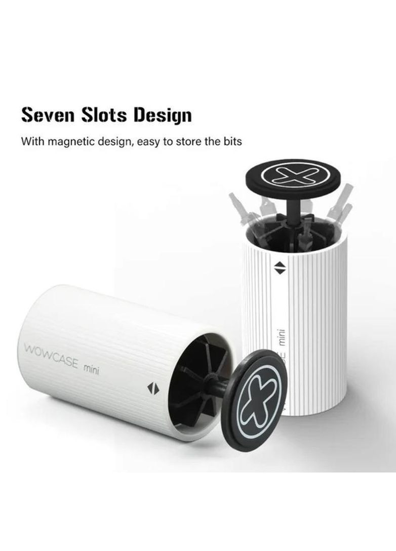 Бітоутримувач Wowstick Wowcase mini white No Brand (322701489)
